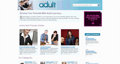 Desktop Screenshot of exploreadultlearning.co.uk